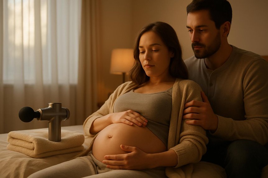 pregnancy and massage gun safety