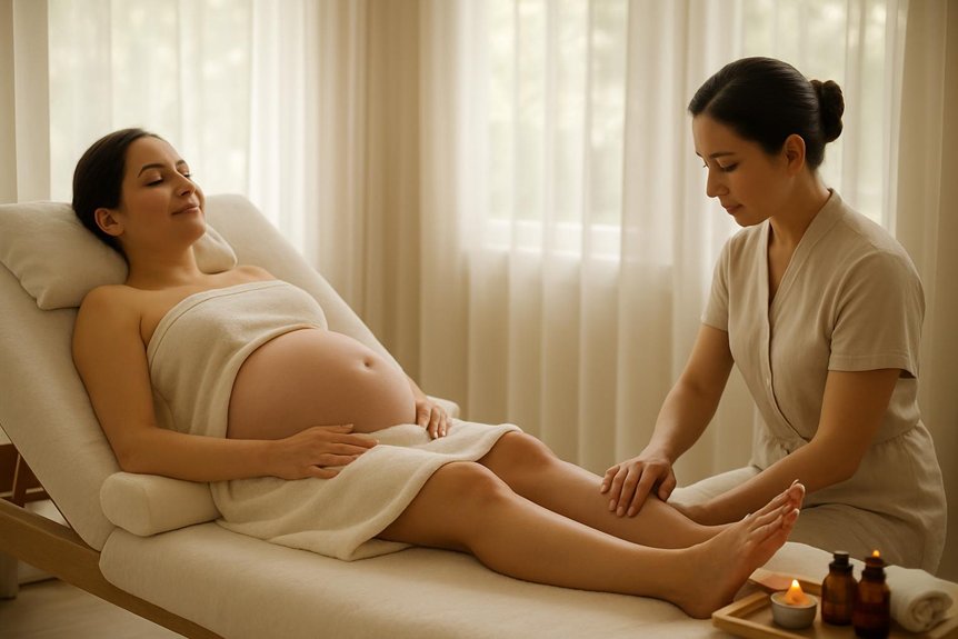 foot massage pregnancy safety