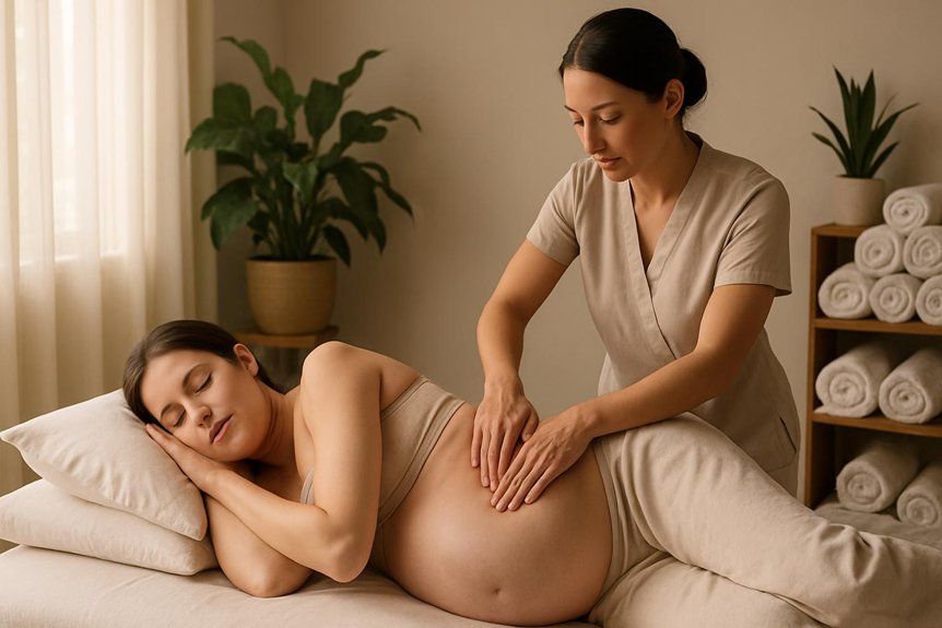 pregnancy safe deep tissue massage