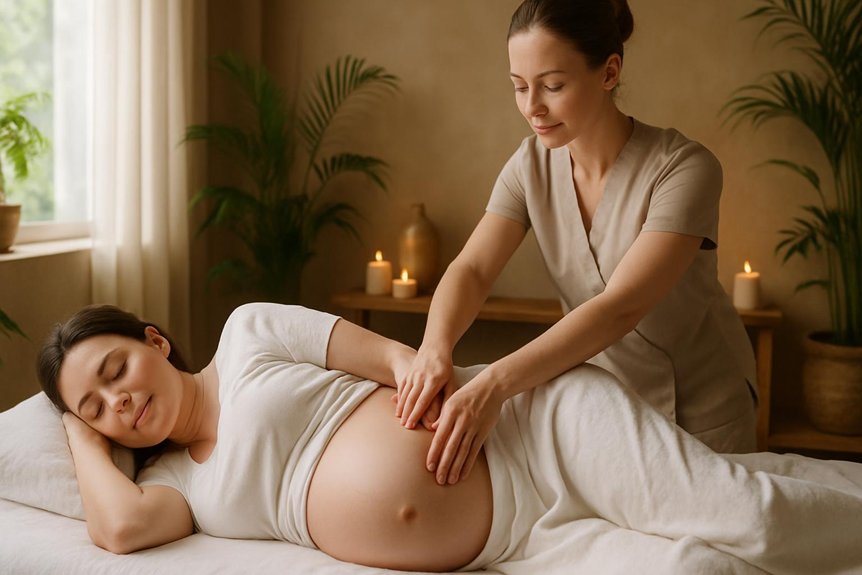 pregnancy safe massage techniques
